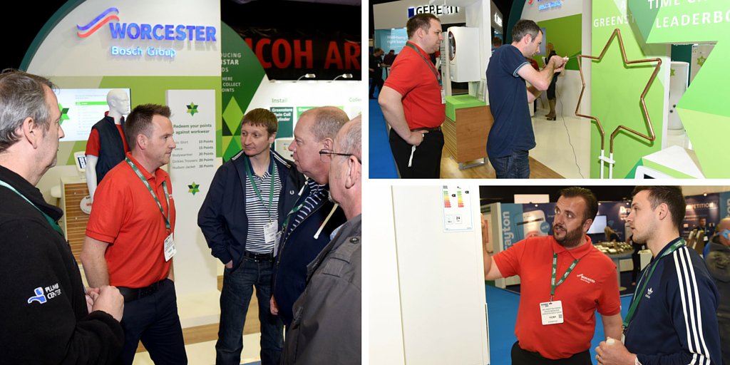 We 're enjoying chatting to installers &amp; seeing you take on our Greenstar Rewards wire challenge! <a href="/Installer_2016/">Installer_2016</a>
