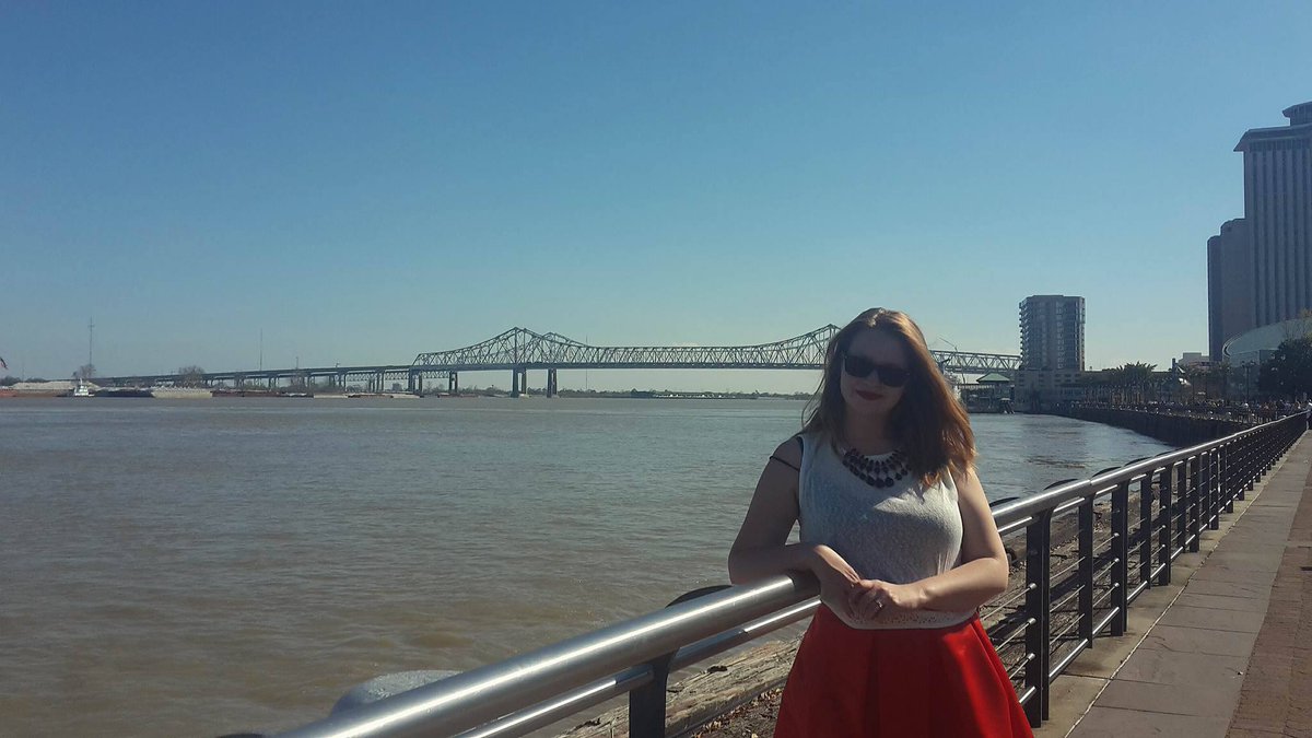 Vandaag is het dag van de stagiair! Lien, studente event &amp; experience is er één van en loopt stage in New Orleans!