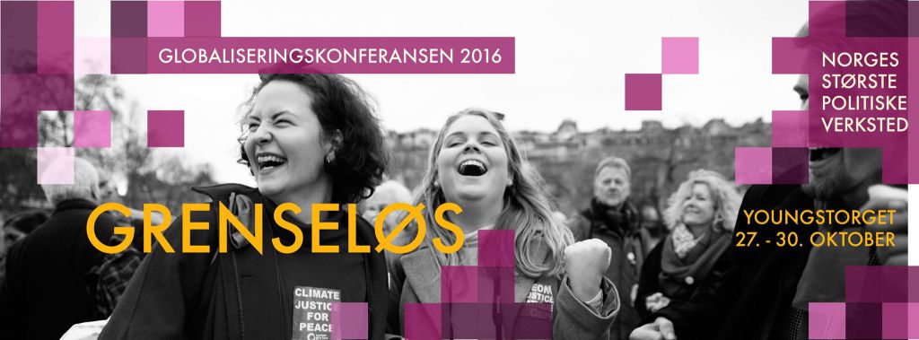 Hold av 27. - 30. oktober og bli med på Norges største politiske verksted! globaliseringskonferansen.com/2016/05/11/glo…