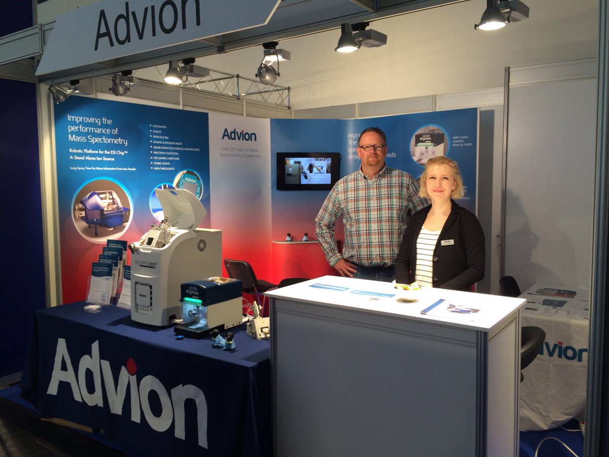 AdvionInterchim's tweet image. Open for business at #analytica2016 #chemistry #massspec