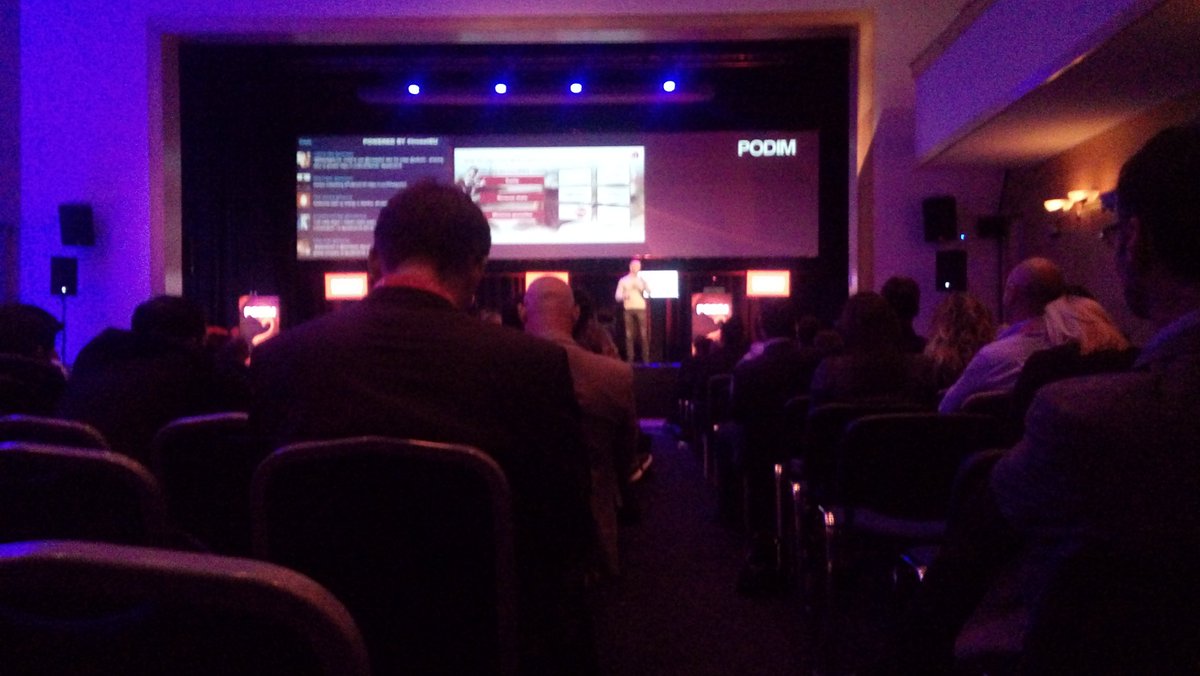 SketchlaneGL's tweet photo. We're having a great time at #podim2016 Great talks, great energy, and overall great event! https://t.co/ZBd7qeMwFK