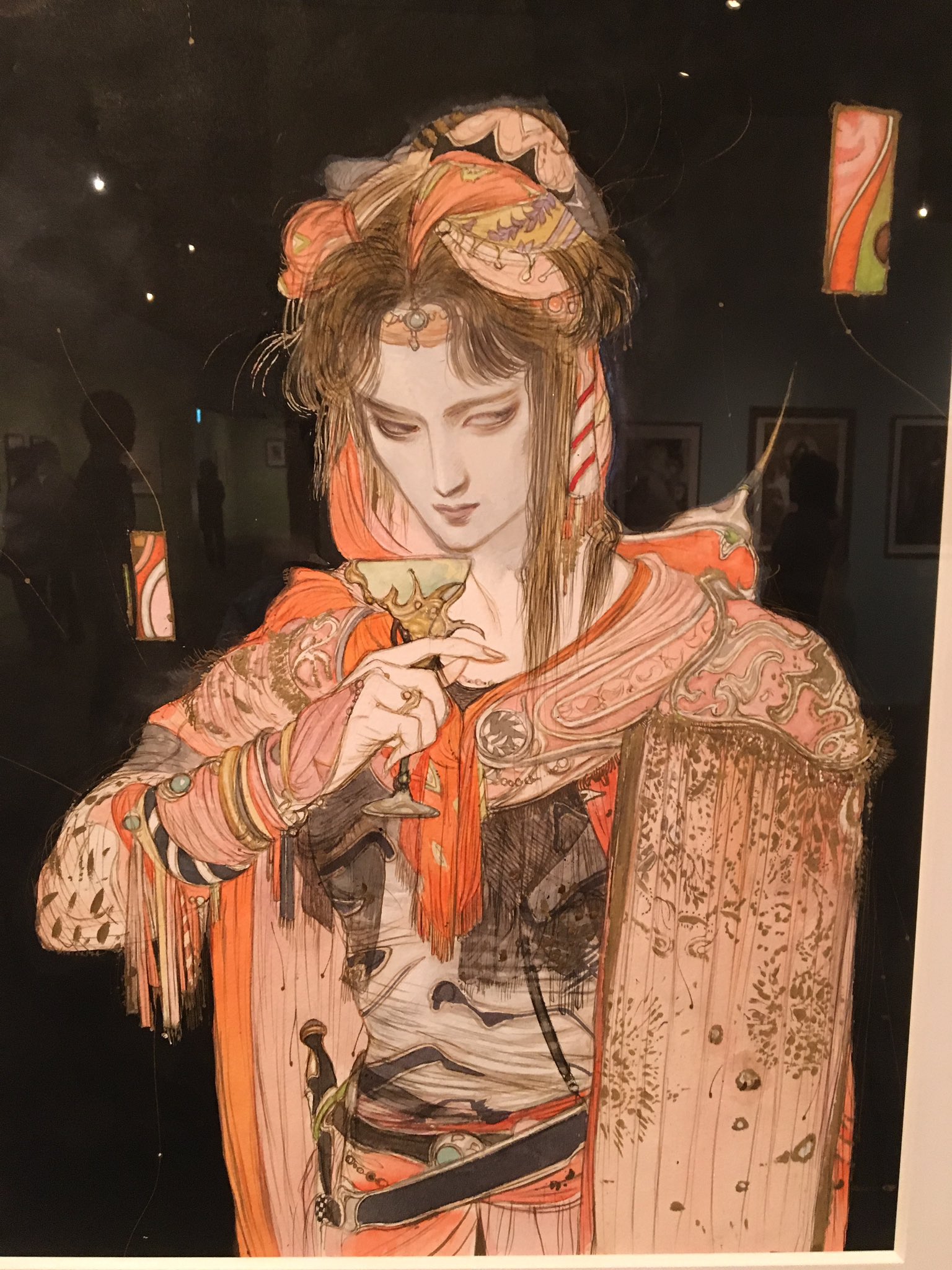 Mimi アルスラーン戦記の殿下ですが天野絵でもとても女顔だった事を報告します 後は順にダリューン ナルサス ギーヴ T Co 3mvaejxq1f Twitter