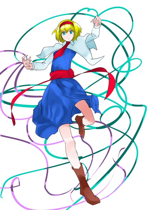 #深夜の真剣お絵描き60分一本勝負
アリスちゃん! 