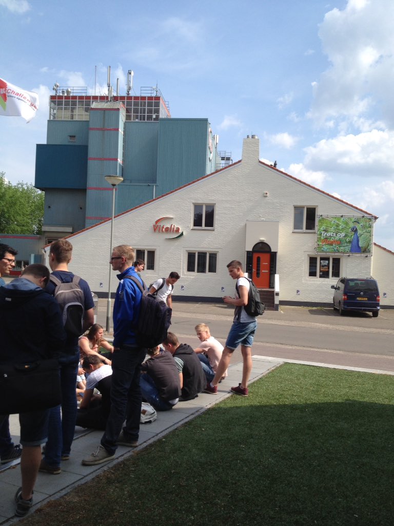 Mooie excursie bij Vitelia met 1e jaars studenten Bedrijfskunde Venlo. Interessante presentatie en rondleiding