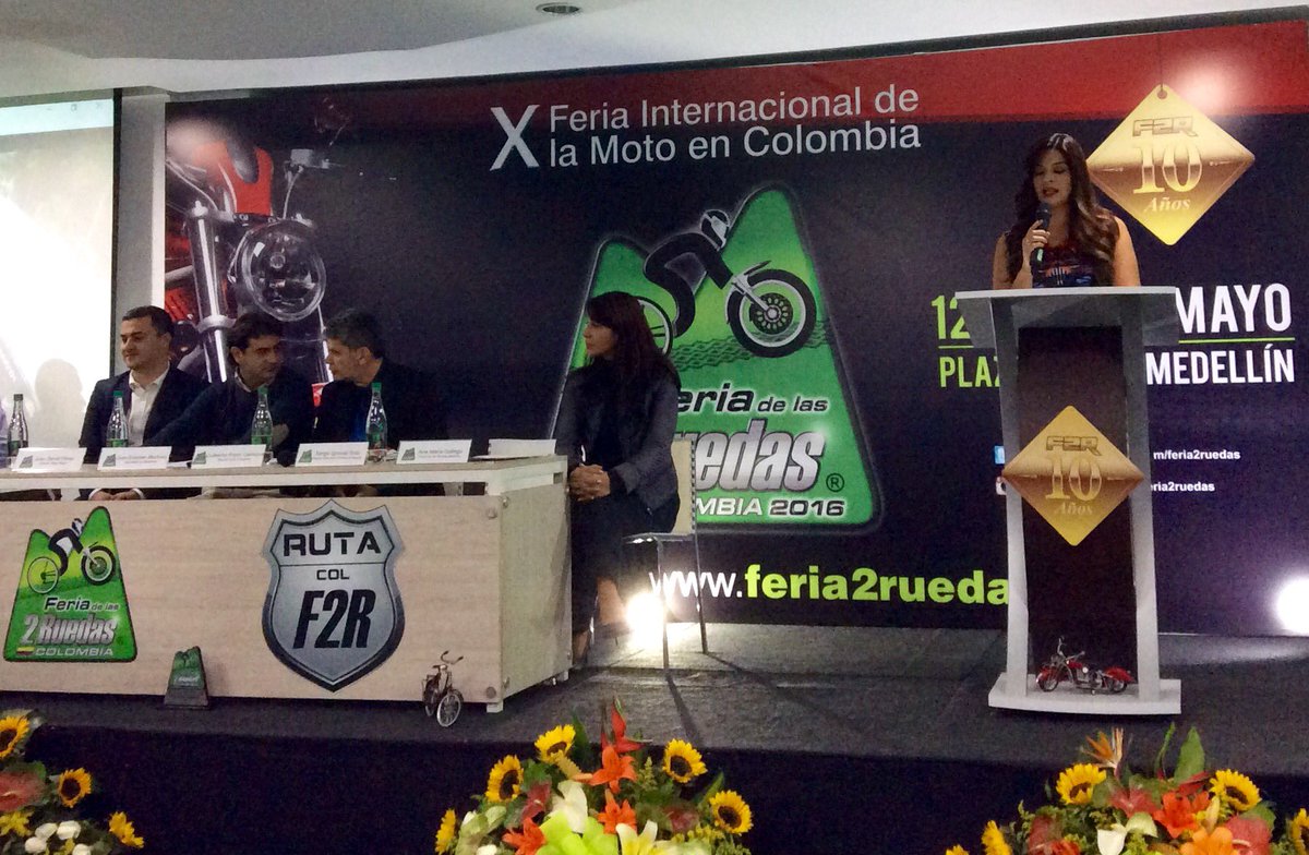 #Feria2Ruedas Press Conference has begun. #motorcycle #motor #Colombia