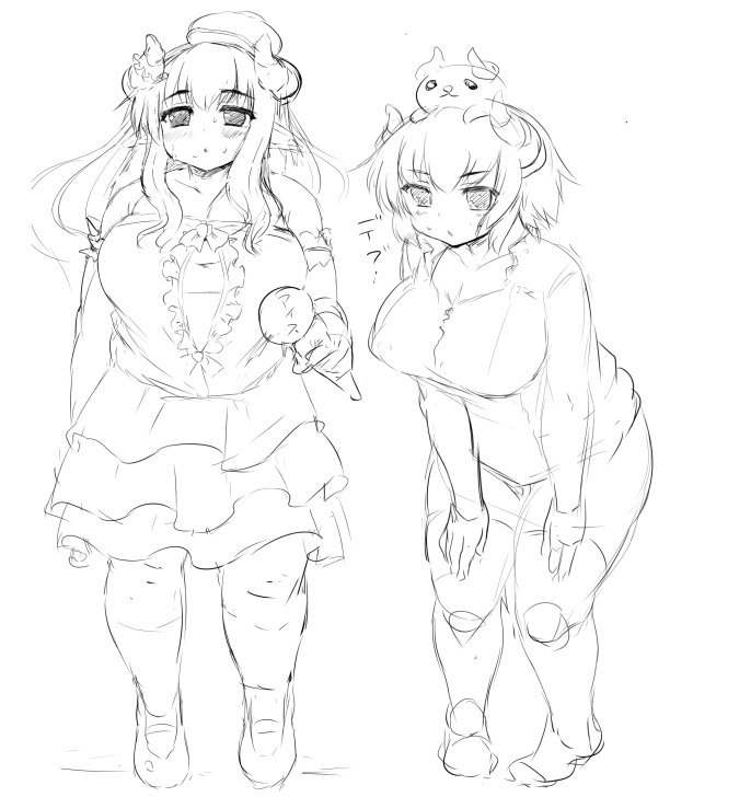 落書きは白黒であるべき 