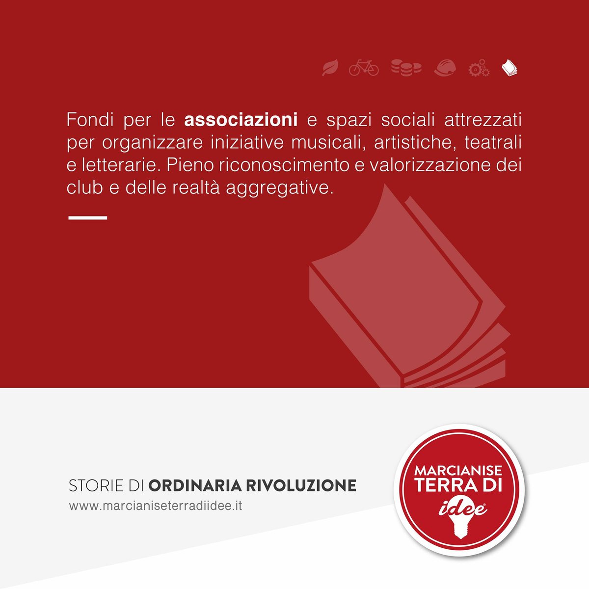 MarcianiseIdee's tweet photo. Pieno riconoscimento e valorizzazione per #Club e #Associazioni di #Marcianise #MarcianiseTerraDiIdee #elezioni2016 https://t.co/Bu4KwRo9KX