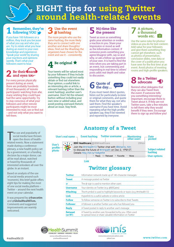 ENDOUNO's tweet image. 8 Tips for using social media around #healthcare related events. #hcsm #SAEM16