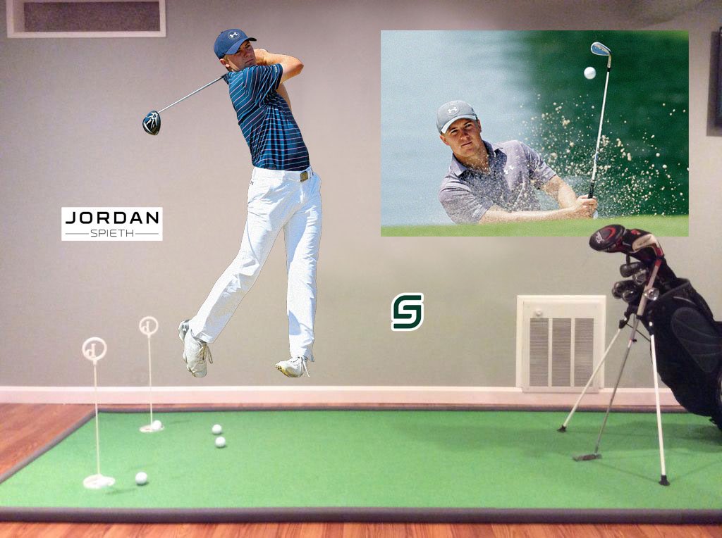 JordanSpieth's tweet image. My @Fathead decal is now available! If you pick one up, tag me in a photo of it: bit.ly/1Y8tYOS