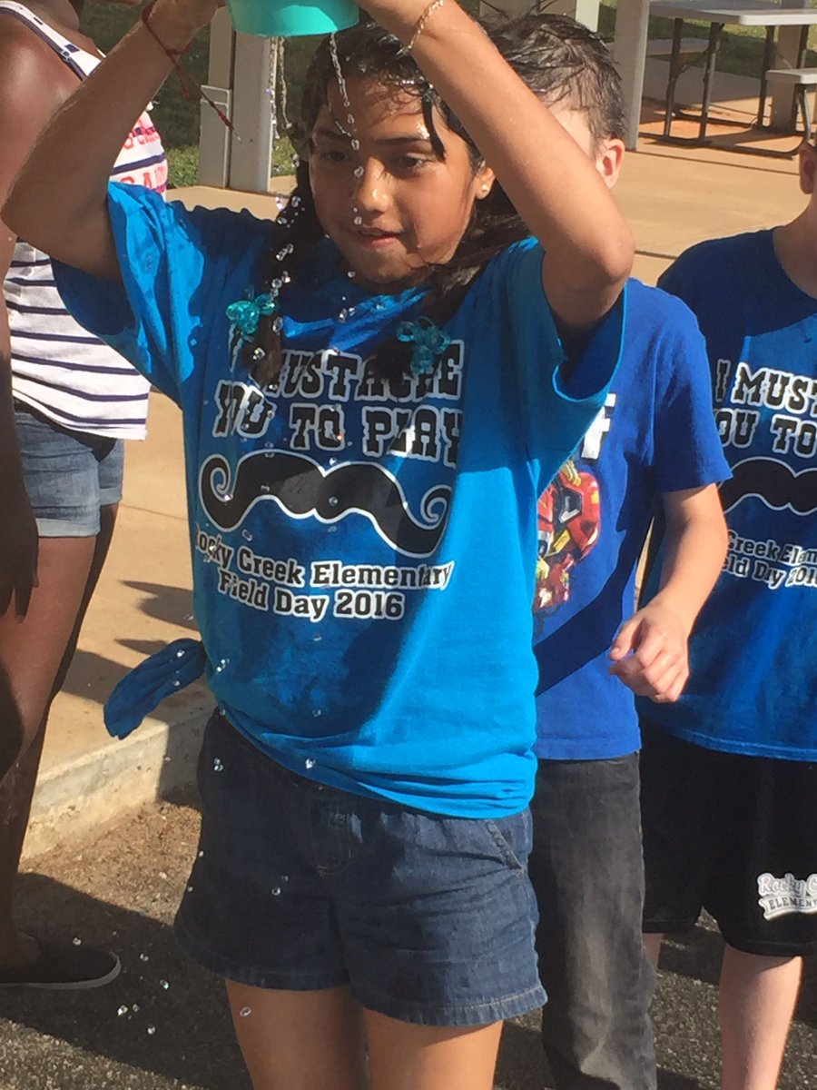 A little water game fun! #rcefieldday #needatowel