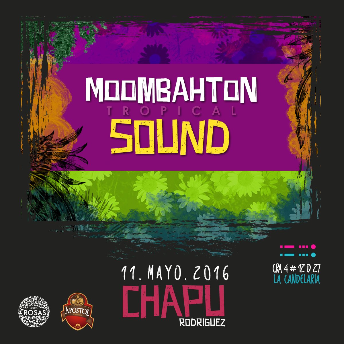 caferosascandel's tweet photo. MIÉRCOLES!! Noche de Tropical Beats, Moombah, Fusión y Cumbia! #CafeRosas #TropicalBeats cra 4 # 12 d 27 https://t.co/LTBVIAYmrU