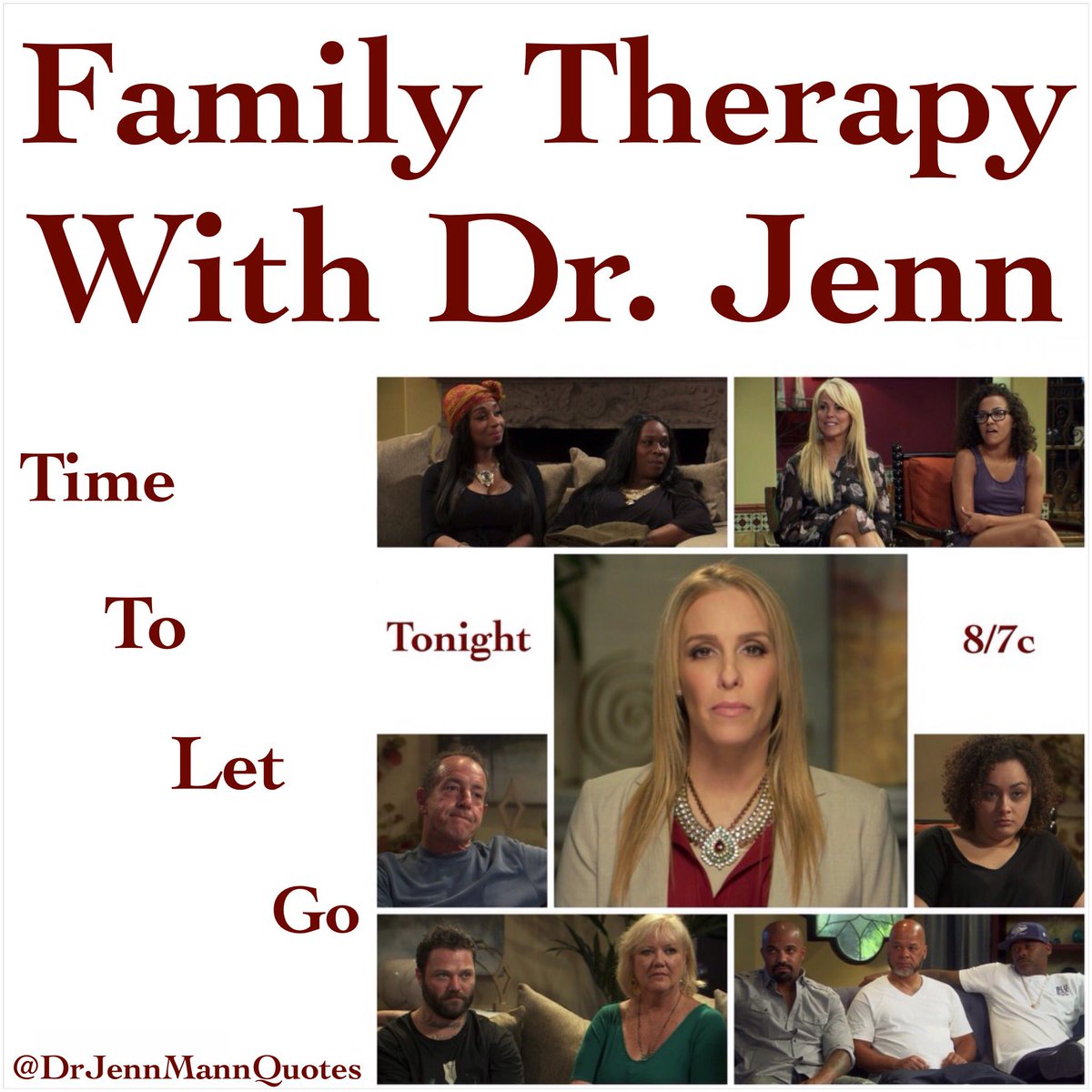 DrJennMannQuote's tweet photo. .@VH1 #FamilyTherapy👨👩👧👦 With @DrJennMann👠
TONIGHT 8/7C!
#DrJennMann👠 #TeamDrJenn👠 #JennNation👠 https://t.co/PrFQhYbzQa