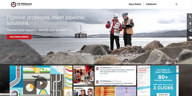 TD_Williamson's tweet image. Enter #pipeline concerns on our #SolutionsEngine. Get custom answers for your industry. ow.ly/10sBxU