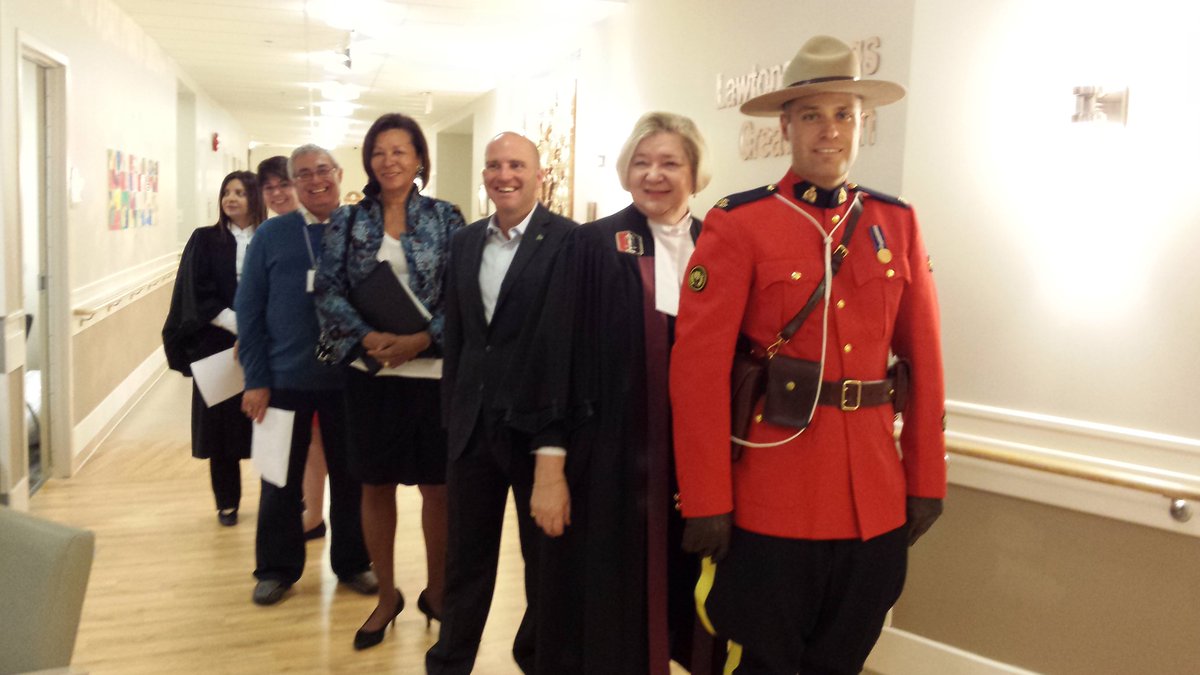 Noshheer's tweet photo. @ICCICC Platform party ready to take the stage this morning @Northwood_NS Ivany Place https://t.co/07cpiQJdHo