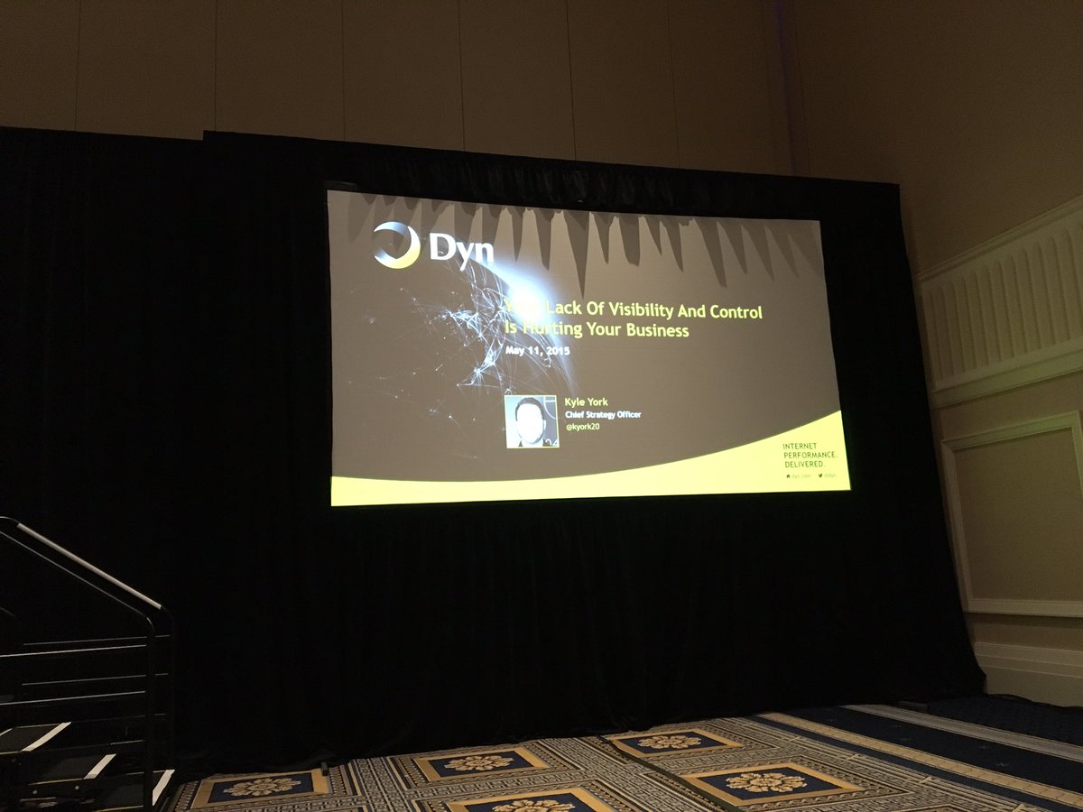 charliebakerjr's tweet image. @kyork20 taking the stage for @Dyn, @Gartner_inc event in DC Internet visibility and control #internetperformance