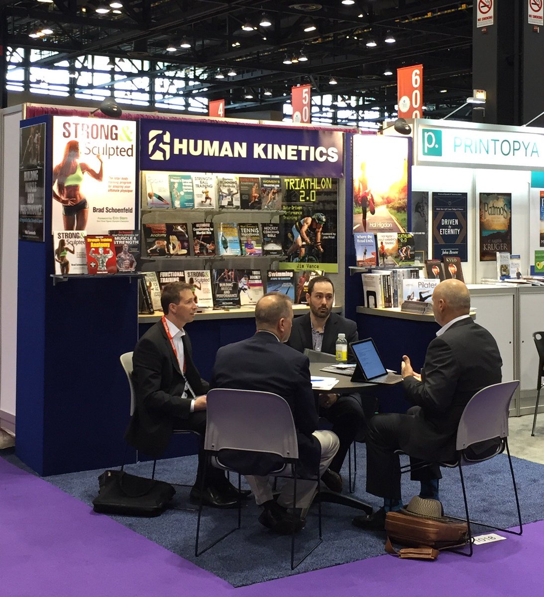 Human_Kinetics's tweet image. This week we're attending @BookExpoAmerica in Chicago (booth 1018). #BEA2016 #BookExpoAmerica #BEAChicago