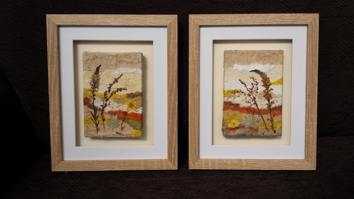 sallyb1x's tweet photo. Autumn, 2 items from the Seasons collection @Galleryat12 from 16th May-17thJune #handmadehour #staffordshirehour https://t.co/8nMpzZmlHo