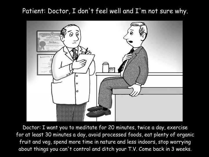 said, no MD  #health #healthcare 
but a ND (Naturopathic Doctor) might ㋡