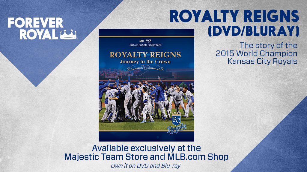 Kansas City Royals on X: 'Royalty Reigns' tells the full story of the 2015  Champs. Get it at the Team Store + here:    / X