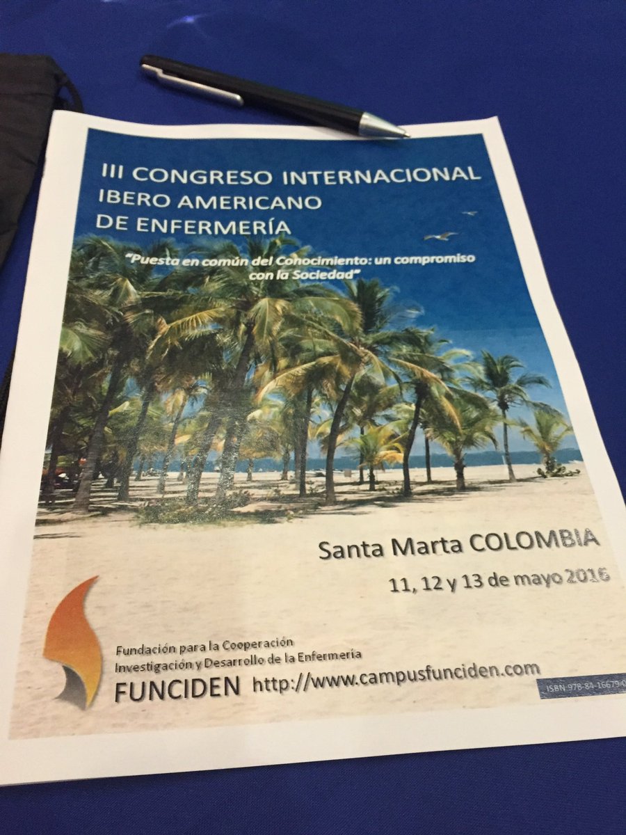 funciden's tweet photo. Comienzo del III Congreso Internacional Ibero Americano de Enfermería. #funciden #enfermería #enfermeriavisible https://t.co/XWxJ6PYSv5