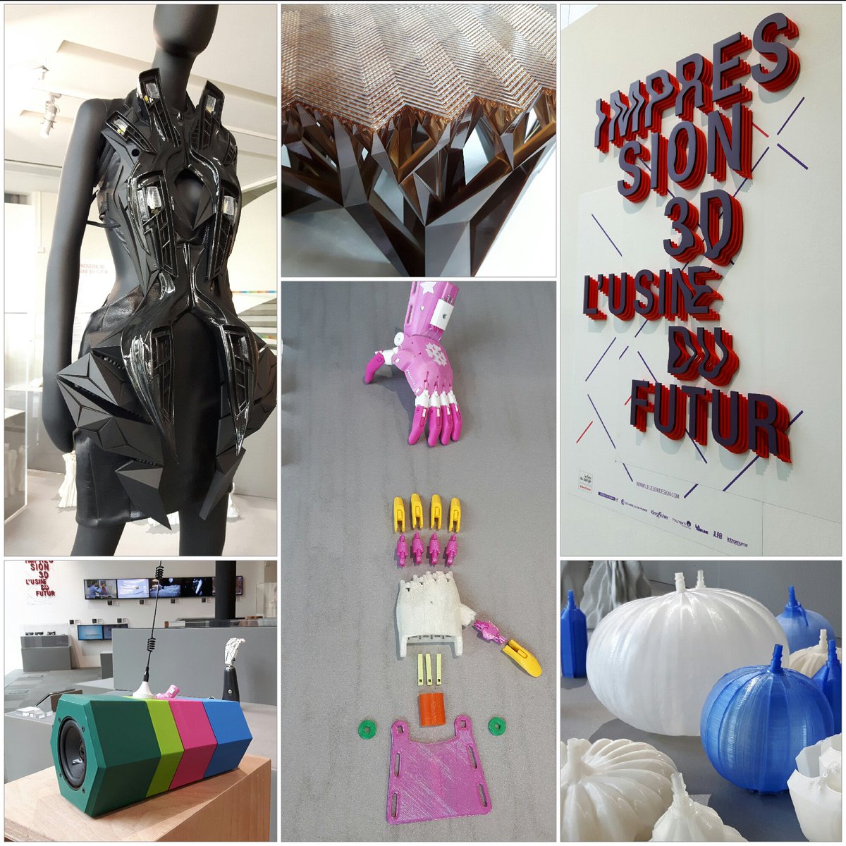 OdtINTI's tweet image. Muestra &quot;Impresion 3D, l´Usine du Futur&quot; en Le Lieu Du Design de Paris
Una muestra sobre tecnologías innovadoras