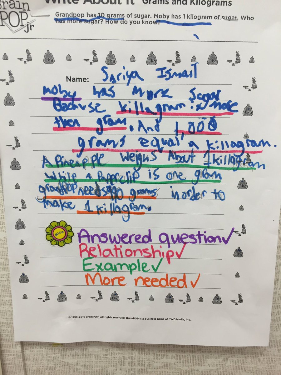 MrsStefanik's tweet image. We are becoming awesome math writers using our success criteria! #mathwriting