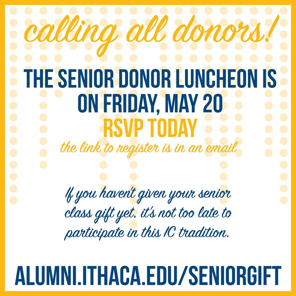 ICSeniors2016's tweet photo. Senior Donors! RSVP for the the Senior Donor Luncheon. If you haven't given, it's not too late to donate now:) https://t.co/GuikHys0rz