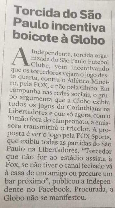 TORCIDA INDEPENDENTE tweet media