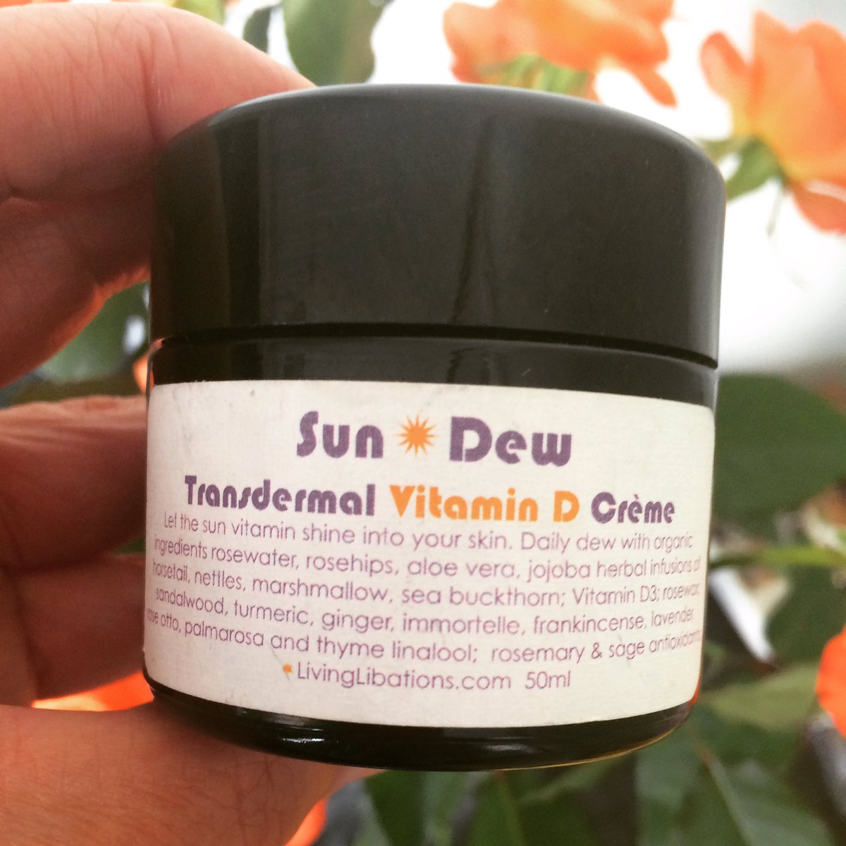 LindaJeffreys's tweet photo. @LivingLibations love this cream so much fantastic for soothing my sun allergy skin #neverwithoutit https://t.co/7WdobqiAlS