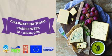 Did you know that more than 180,000 tonnes of cheese is produced every year in Ireland? #NationalCheeseWeek