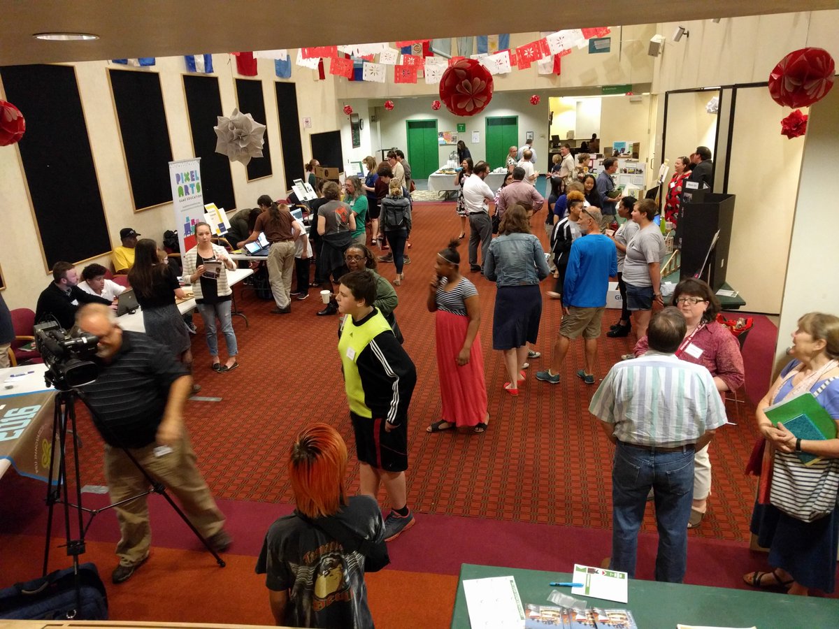 So proud of all the students who shared their hard work at yesterday's PPS STEAM showcase!