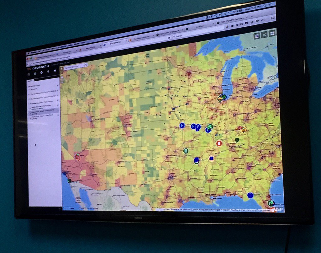 Sopel_J's tweet photo. @_NISC #checkpoint16 master view of national picture https://t.co/VpXqfeAZlr