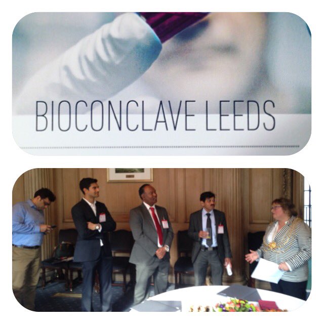 WYBizAndSkills's tweet photo. The @LordMayorLeeds welcomes members of the Indian delegation as part of #LCRBioConclave https://t.co/0Z7DC6MF5f