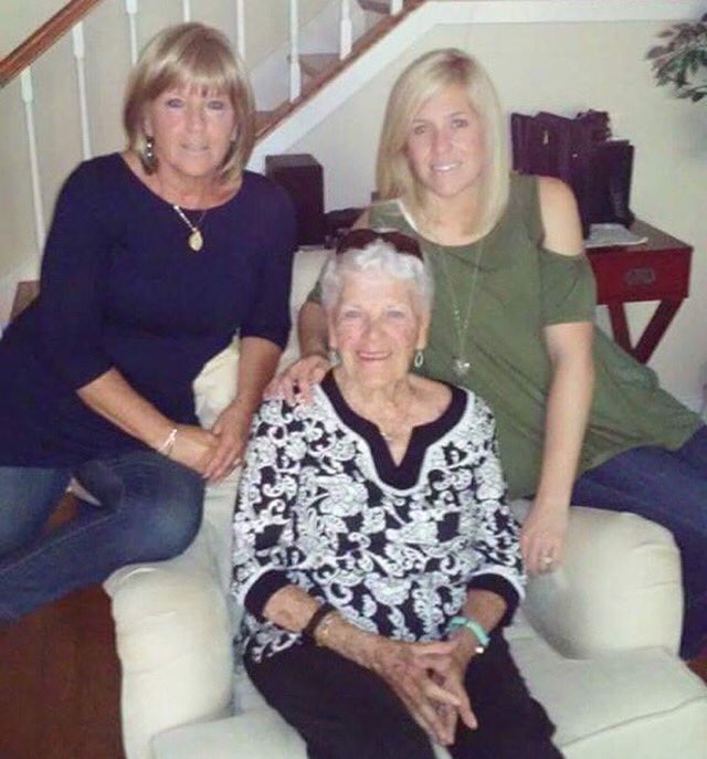 Happy belated Mother's Day to all you incredible mothers. Here's to my three favorite ones. My 92 year old mother!