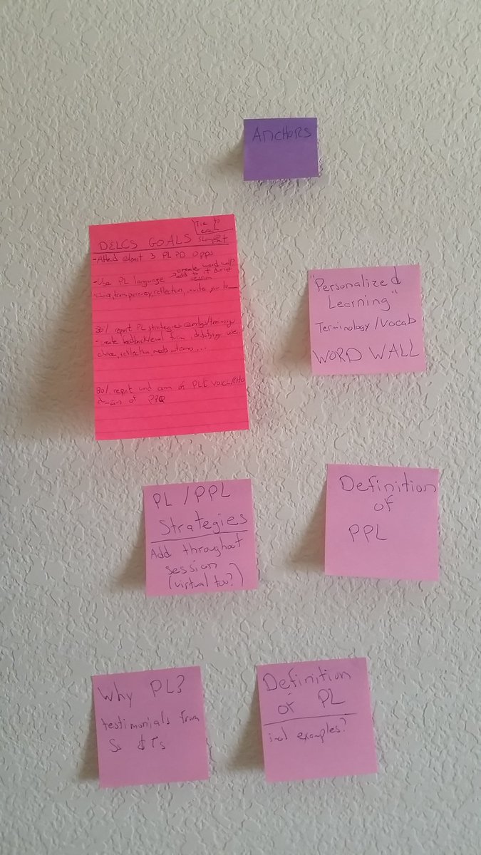 TyrnaD's tweet photo. Trying something new to plan #personalizedPD session. Really digging how this is working for my preferences! #DPSppl https://t.co/6rEBFsUkai