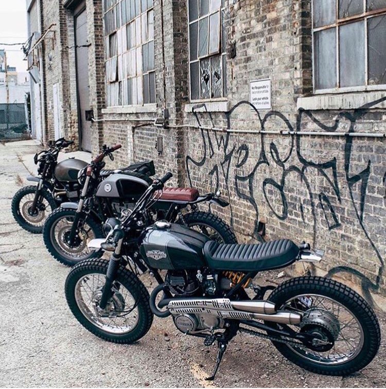 SolidFactionCo's tweet image. Sick setups here. #caferacer