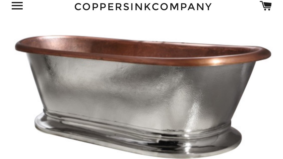 Won't be long now, promise! Love Copper #copperbaths #ComingSoon #interiordesign