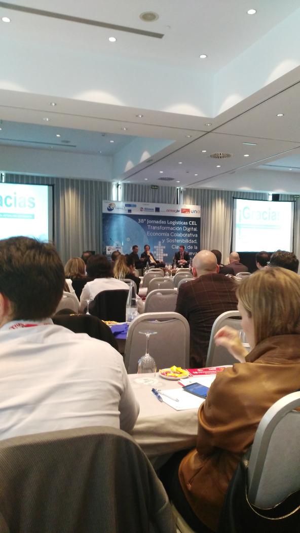 #jornadascel2016  Expertos en Logística reunidos hoy en las jornadas del CEL