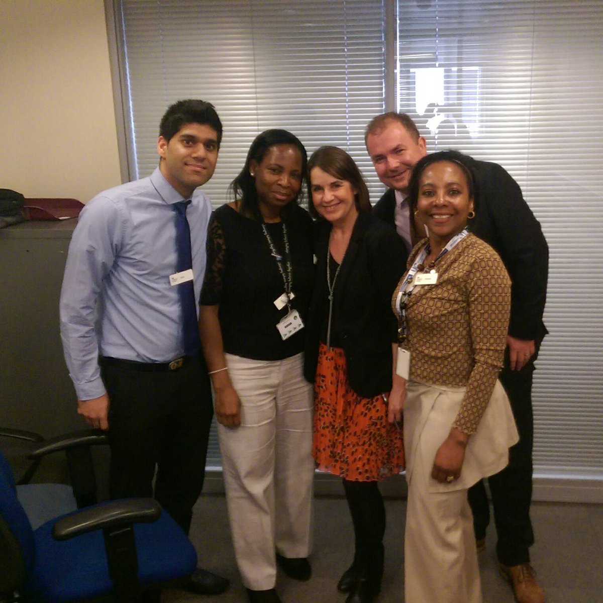 ABARNATT's tweet photo. Fantastic visit with our Director Carol @Director_LHC at Hammersmith! #UCFullService here we come!! @WestLondonDM https://t.co/z1QsgJmFHo