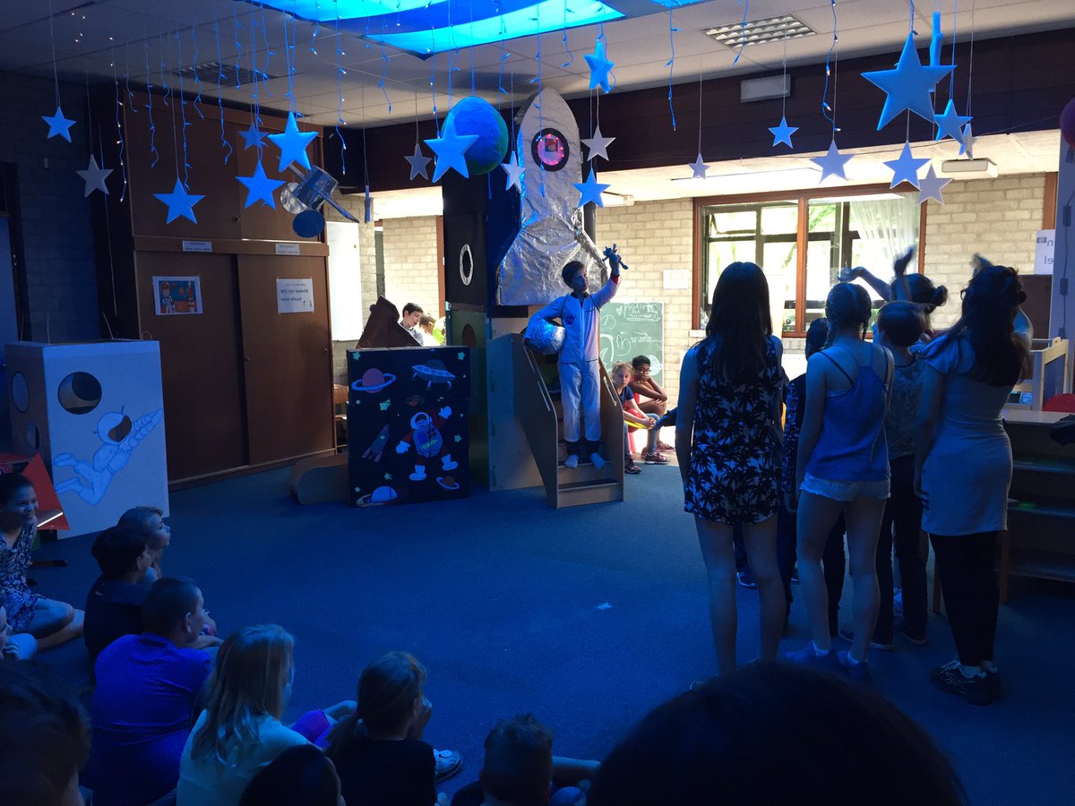 Schoolbrede start van het thema 'Tijd &amp; Ruimte'! op <a href="/synergieschool/">Synergieschool</a> #Kernconcepten