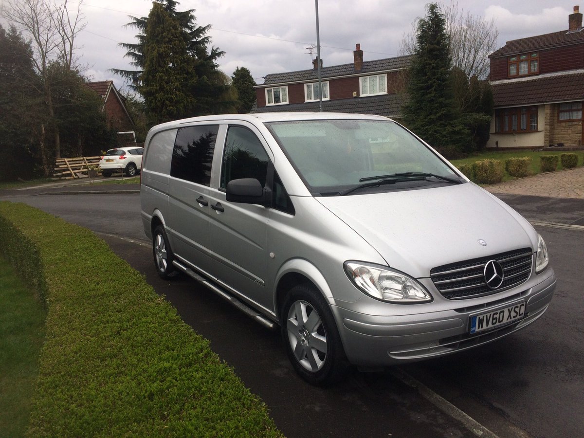 11Bannon's tweet photo. For sale! Please retweet.
2010 Mercedes Vito 115 sport dualiner.,76000 miles, Full service history, 6 seats. https://t.co/WWAUqDpNEV