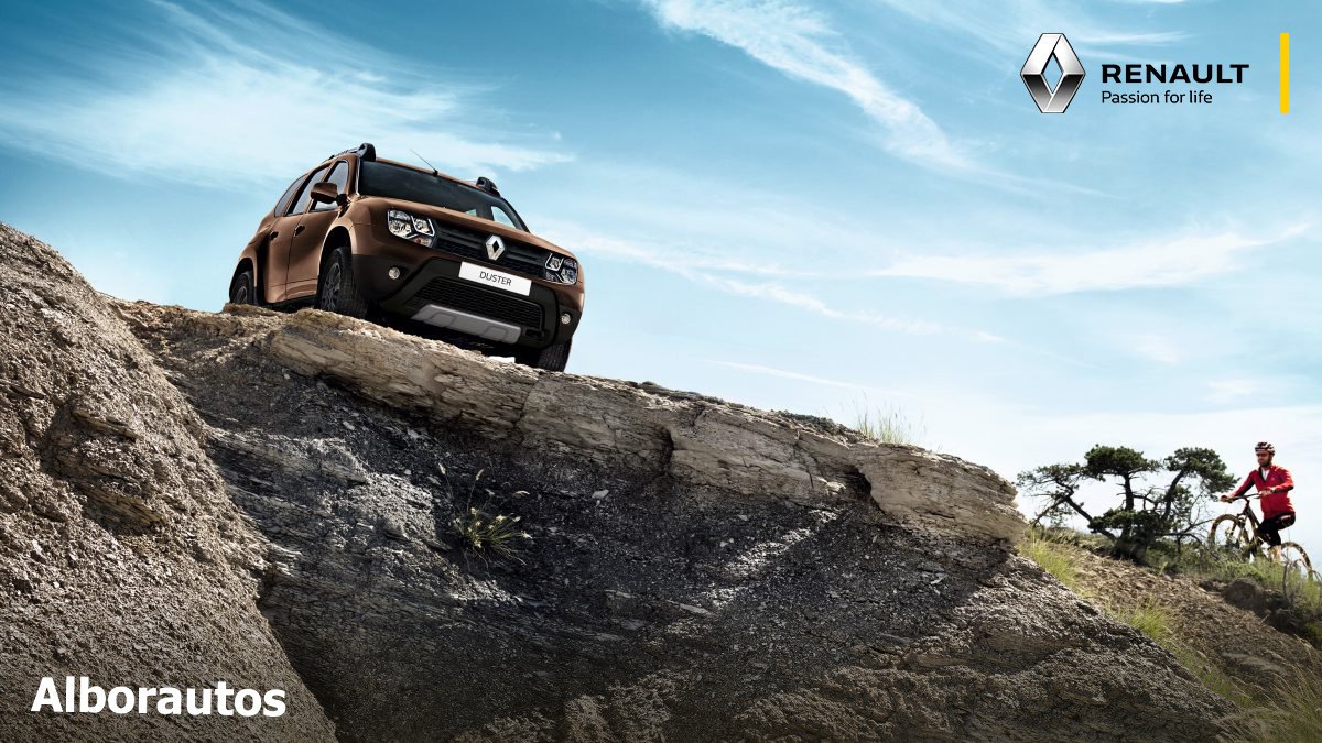 Alborautos's tweet photo. Vivir significa disfrutar cada instante y aprovechar al máximo cada aventura. Nueva #RenaultDuster #Alborautos https://t.co/n4yDMZPziV