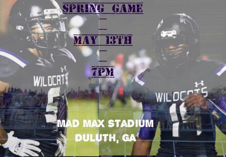 DuluthHSFB's tweet photo. Spring game this Friday! 7pm. Be there! https://t.co/VYjf0ISURE