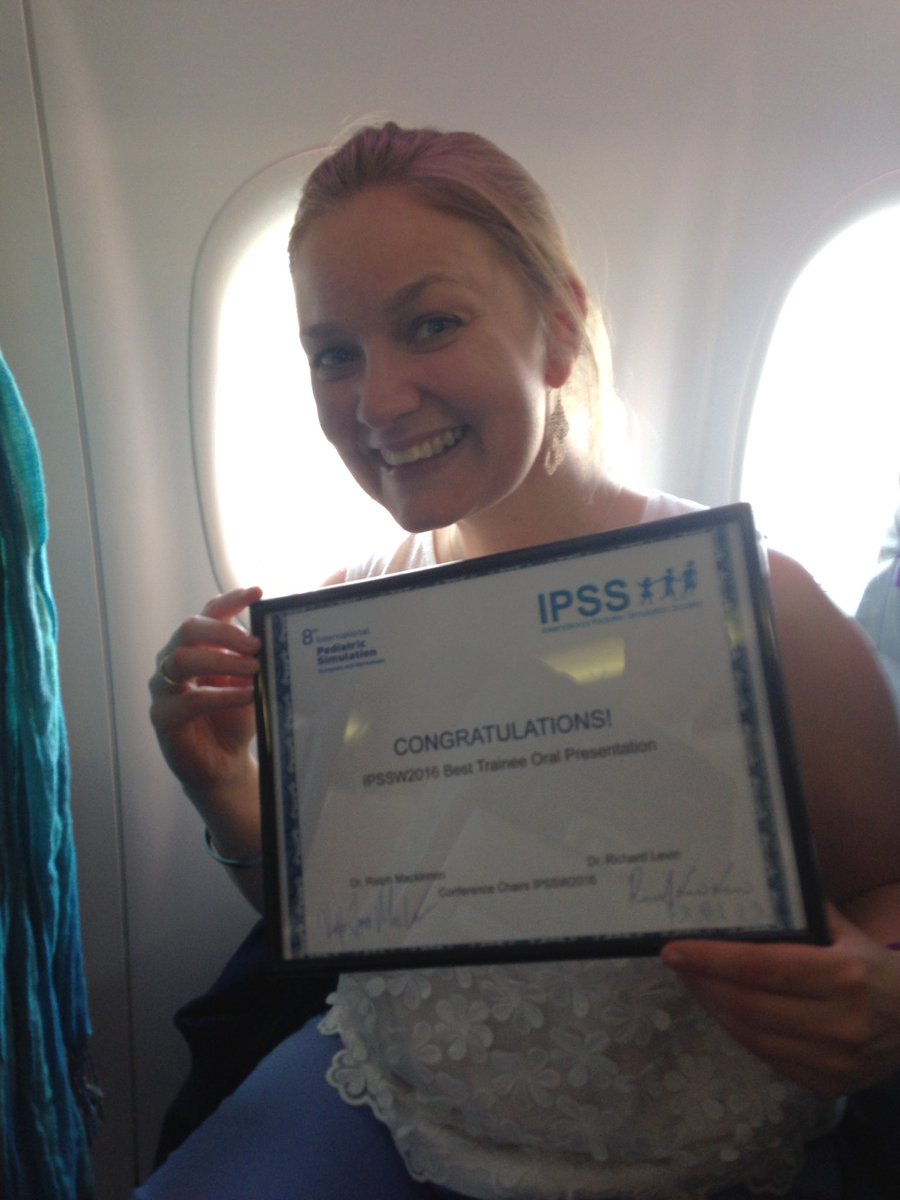 FionaHignett's tweet photo. I have an exciting extra piece of luggage to take home from #IPSSW2016 thank you @IPSSorg -fantastic conference! https://t.co/v3l84TVZE6