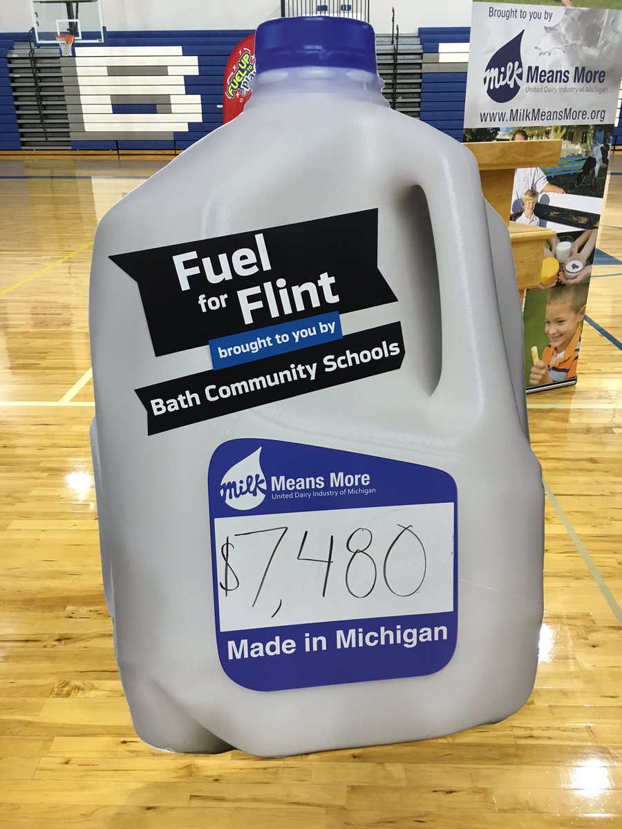 bhsfuel4flint's tweet photo. BATH COMMUNITY!!!!! THANK YOU SO MUCH FOR ALL OF THE MONEY YOU DONATED OVER THE TWO WEEKS https://t.co/TDsWaurXVe