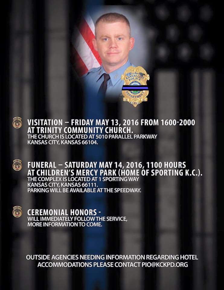 KHPTrooperGary's tweet photo. KCKPD has announced services for Detective Lancaster.

Agencies needing hotel information can contact PIO@KCKPD.org https://t.co/VXx4HaZHQW