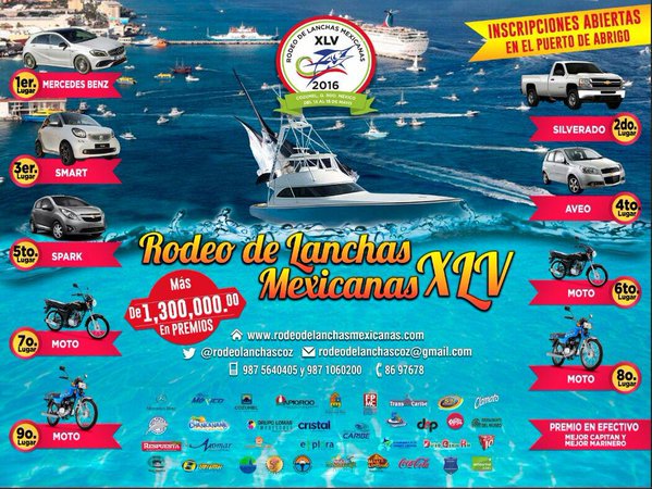 visitacaribemex's tweet photo. Cozumel se viste de gala para recibir una vez más a todos los amantes de la pesca deportiva @rodeolanchascoz https://t.co/gDpASKjE31