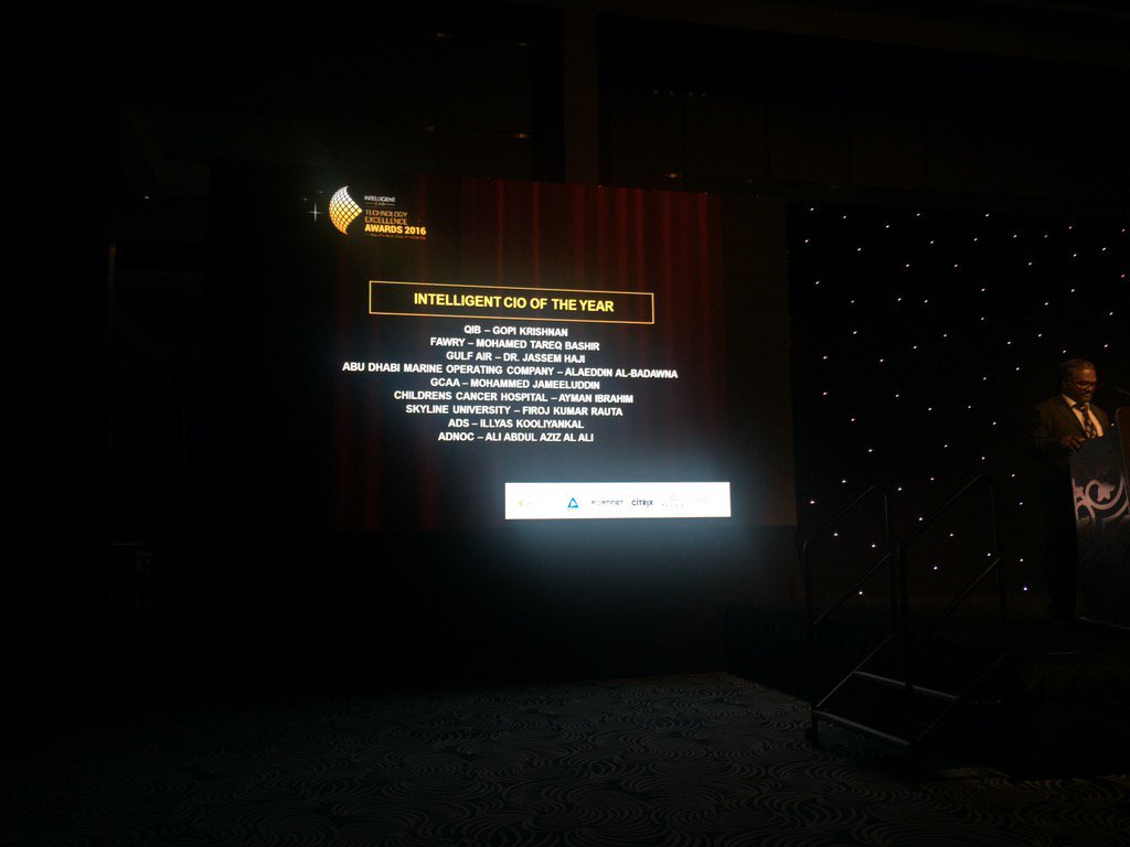 ICIO_ME's tweet photo. Finalists Intelligent CIO of the Year ...  #cioawards2016 https://t.co/e4y6Y9PwTi