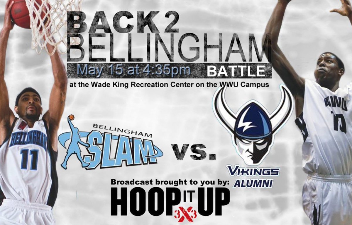 SportsThreadWWU's tweet image. Check out B2B May 15th @ 4:35pm at the Wade King Recreation Center on WWU Campus. #HoopitUp broadcasted