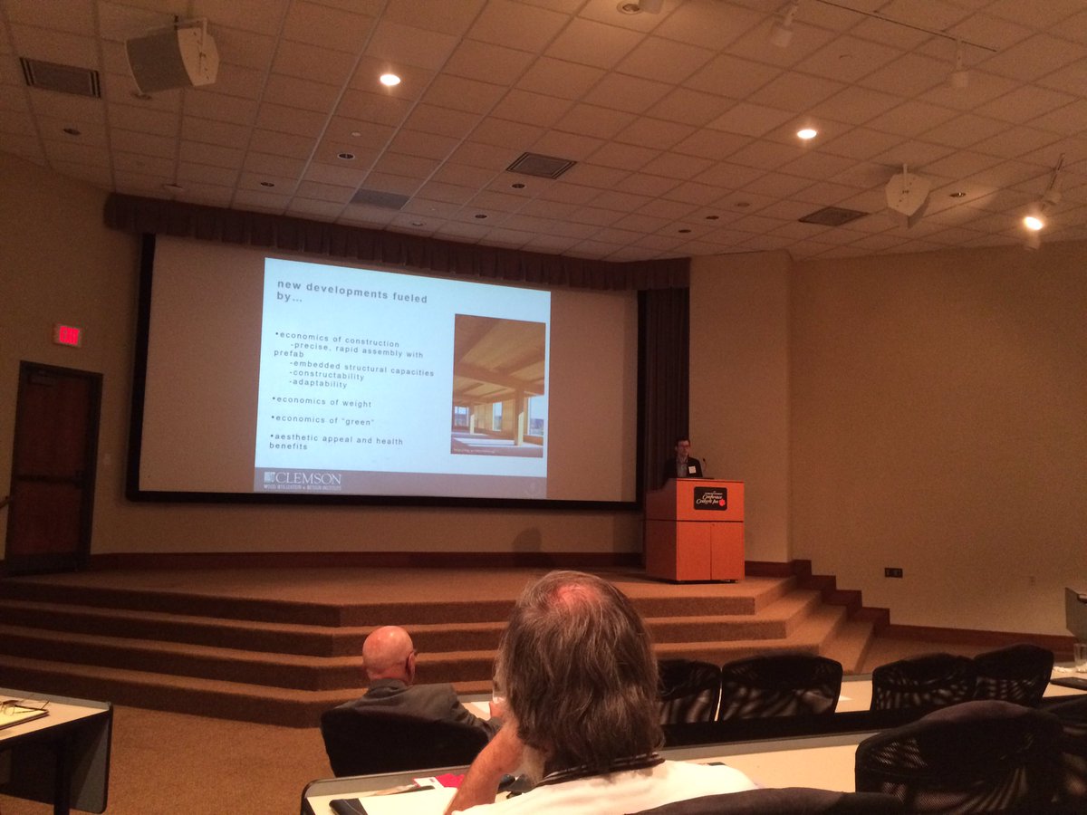 Leslie_Boby's tweet photo. @soforext #woodutilization #crosslaminatedtimber lots of cool uses for wood in muti-story buildings! https://t.co/HcsaMtF7nC